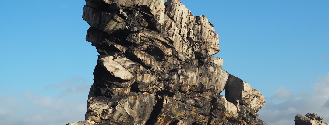 Rock formation Teufelsmauer